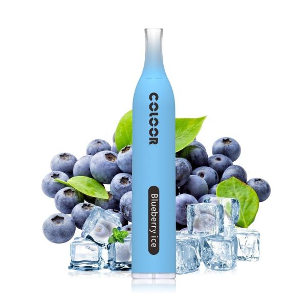 Quality 2 Percent Nicotine Disposable Vape Rechargeable CC01 BLUEBERRY ICE for sale