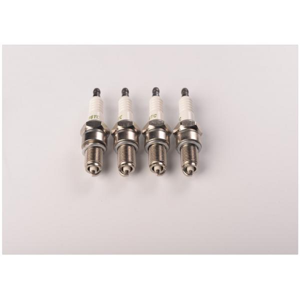 Quality Single Tip Motorcycle Spark Plugs , Copper Core Racing Spark Plugs For for sale