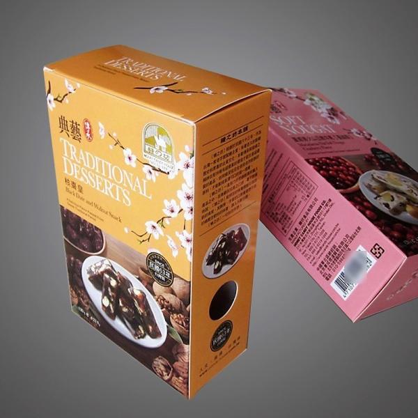 Quality Colored Coated Paper Packaging Box Fold - And - Tuck Construction Style for sale
