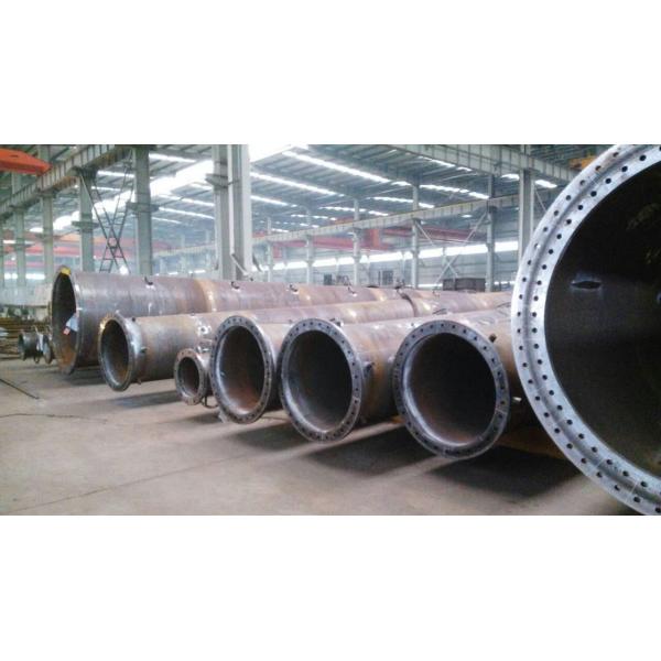 Quality Tubular Metal Steel Fabrication And Welding Generation Pole Wind Turbine Tower for sale