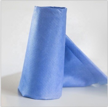 Quality Surgical Gown Making Material Sms Smms Smmms Nonwoven Fabric Blue Operation Coat for sale