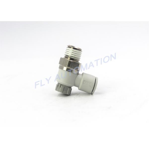 Quality AS2201F-01-10S Speed Control Valve With One Touch Fitting Elbow Type Lot Of 5 for sale