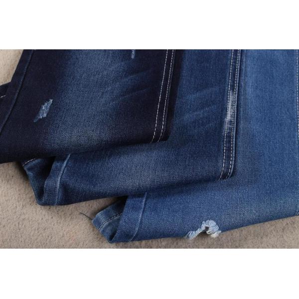 Quality 11oz TR 61% Ctn 37.5% Poly 1.5% Spx Bonded Cotton Polyester Denim Fabric for sale
