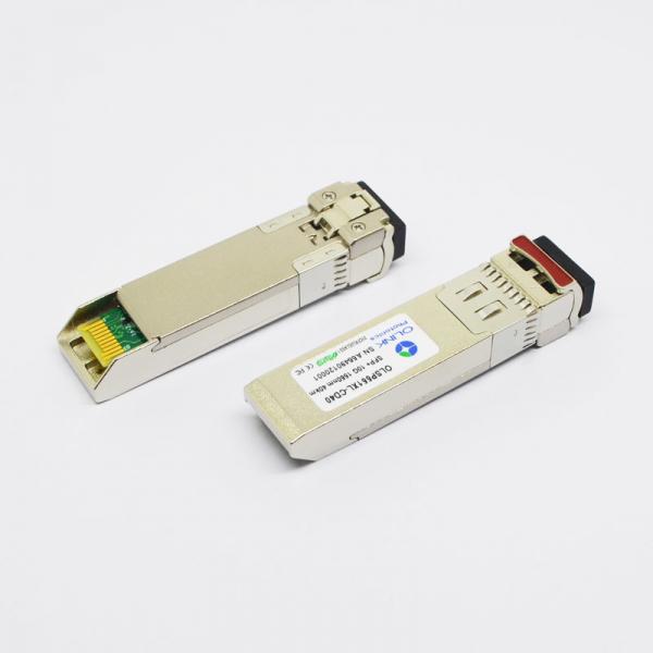 Quality ER Ethernet 40km 10G SFP+ Optical Transceiver Alcatel Compatible ISO9001 for sale