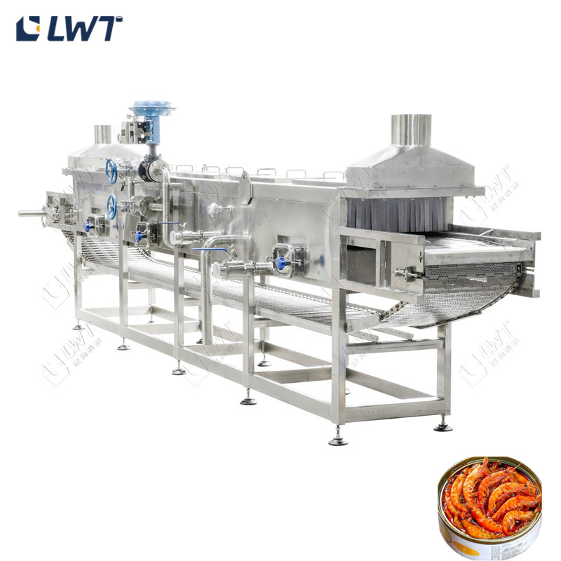 China 6000CPH Shrimp Canned Food Production Line Aquatic Product Canning Equipment factory