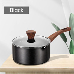 Quality Small Kitchen Sauce Pans With Wooden Handle Non Stick 16 / 18 / 20cm for sale