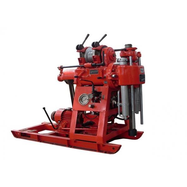 Quality Red High Speed Compact Hydraulic Engineering Drilling Rig for sale