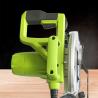 China 1800W Laser Sliding drop chop angle compound Miter Saw Bench Top Woodworking Tools factory