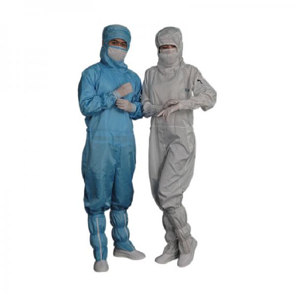 Quality Anti-static Garment Jumpsuit Cleanroom esd Workwear Protective Clothing Coverall for sale