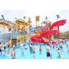 China Fiberglass Aqua Playground Equipment Natural Forest Theme Water House For Resort Hotel factory