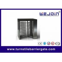 Quality Swipe Card Full height Access Control Turnstile Gate Safety System 50HZ / 60HZ for sale