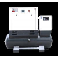 Quality 7.5kw Integrated Screw Air Compressor With 300l Tank Laser Cutting for sale