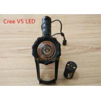 Quality Powerful Battery Powered Handheld Spotlight 120 Degree Adjustable Long Beam Distance for sale