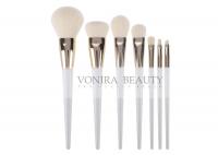 China Handcrafted 7pcs Synthetic Makeup Brush Set ODM For Travel factory