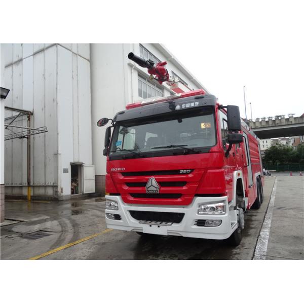 Quality Imported Chassis Water and Foam Tanker Water Tower Fire Truck 20m Working Height for sale