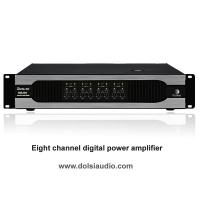 China Eight channel digital pro audio power amplifier factory