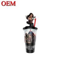 China Custom Plastic Cup 3D  Mugs  Summer Ice Water Cup Frosty Gel Double Wall  Freezer Gel Cup factory