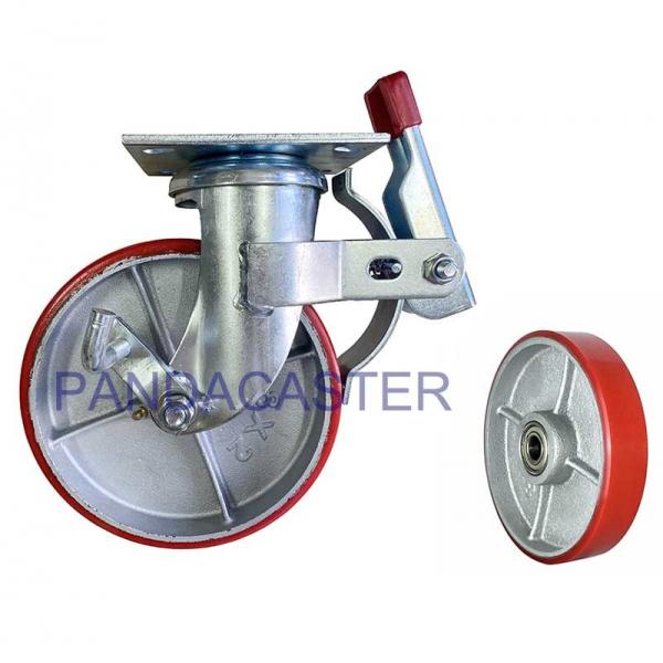 Quality Middle East Scaffolding Wheel Heavy Duty 8 Inch Casters 500Kg for sale