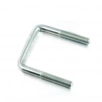 Quality Carbon Steel U Shape Bolts And Nuts Zinc Coated Square Bend U bolts for sale
