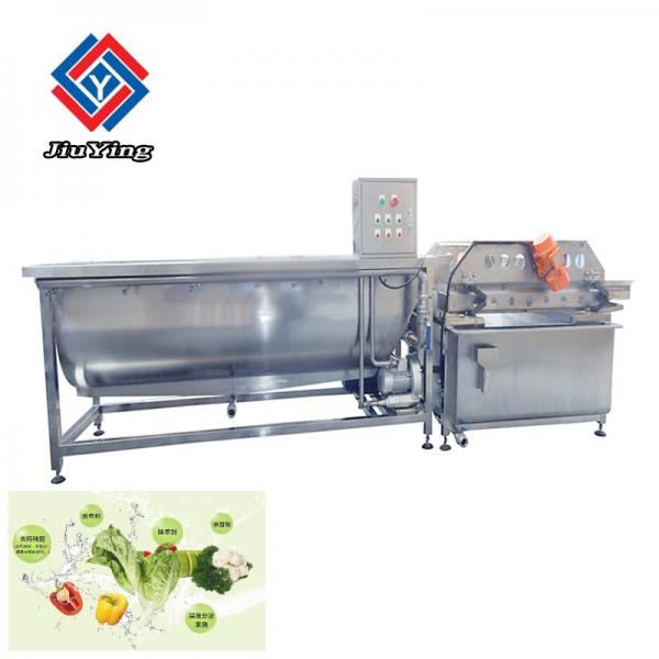Quality 220V Bubble Leafy Vegetable Fruit Washing Machine High Efficiency for sale