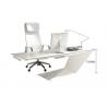 China Elegant Manager Office Furniture Creative Special Shape With White Baking Paint factory