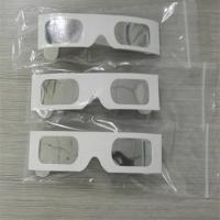 China Mylar Silver Film Solar Eclipse Glasses Meet Iso 12312-2 2015 Standard factory