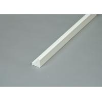 China Inside Corner PVC Trim Moulding , White Vinyl PVC Window Trim For Decoration factory