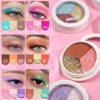 China Custom 3 Colors Duochrome Eyeshadow Palette Perfect For All Skin Tones factory