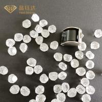 China High Clarity Lab Grown HPHT White Rough Diamond Big Size factory