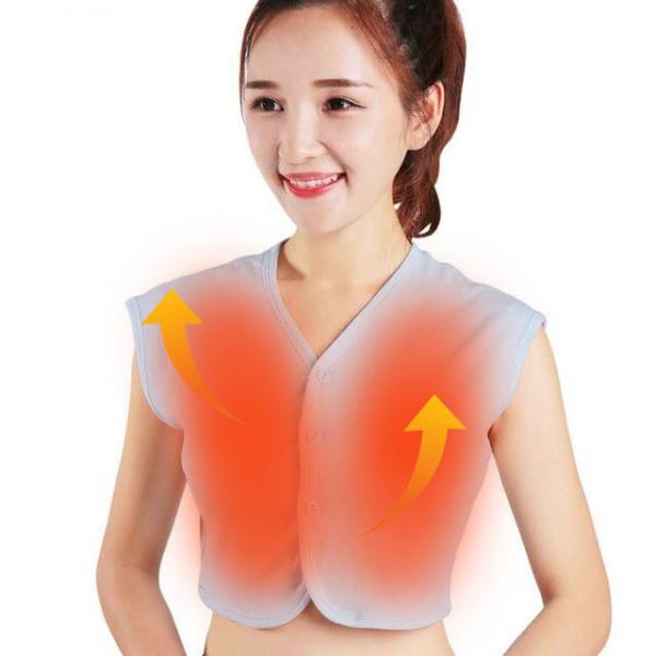 Quality Sheerfond USB Powered Heated Vest , Rechargeable Heated Body Warmer Vest 50degrees for sale