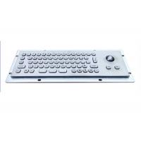 China Customizable Compact Small Kiosk Industrial Keyboard With Optical Trackball factory