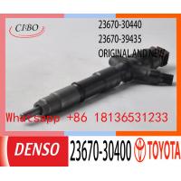 Quality DENSO Original injector 23670-30440 2367030440 23670-39435 295900-0250 295900 for sale