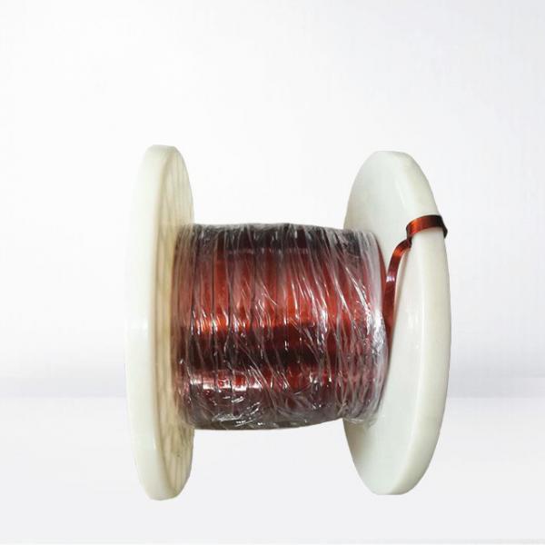 Quality Class 180 Polyurethane Coated Wire / 0.3 * 3.0 Mm Flat Copper Wire for sale