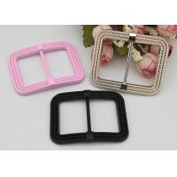 China Customized D659 Antique Shoe Buckles , Durable Colorful Shoe Repair Buckles factory