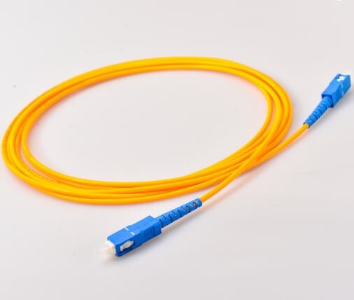 Quality Simplex SM LSZH FTTX Fiber Optic Patch Cord SC UPC To SC UPC 2.0mm for sale