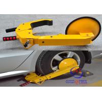 China Weather Resistant Passenger Car Wheel Clamps Lock With Adjustable Unique Keys factory
