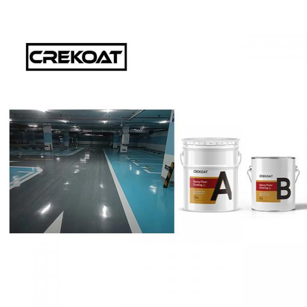 Quality 3mm Chemical Resistant Industrial Epoxy Floor Coating Waterproofing for sale
