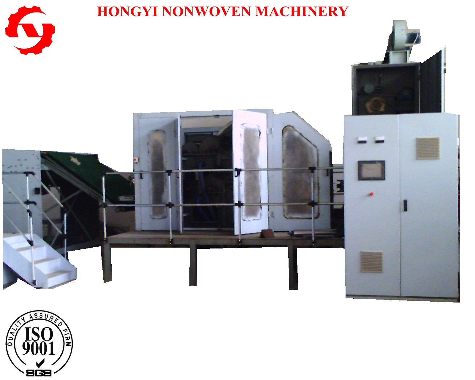 Quality Polyester Single Cylinder Nonwoven Carding Machine Electric Fiber In Textile for sale