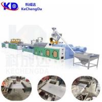 Quality Kcd Plastic 80 - 100kg/H PVC Profile Extruder Vacuum Pvc Ceiling Plastic Extruder for sale