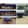 China White Liquid Tanker Truck , Water Spraying Truck Front Spray Rear Sprinkling Side Spray Gun factory