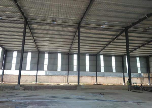 Construction Precoated Roofing Sheets Prefabricated Steel Frame