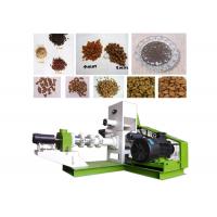 China High Grade Fish Feed Pellet Machine Floating Type Saving Space 380V / 220V for sale