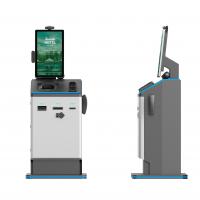 China Hotel Self Check In Kiosk Free Standing With Document Scanning / Payment Collection factory