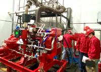 China 55 KW Fire Pump Engine Diesel Fuel With Compact Structure , UL / FM Aprroved factory