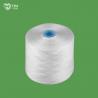 China Ring Spun Polyester Raw White Yarn For Sewing Thread , Eco - Friendly factory