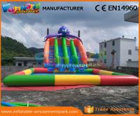China Outdoor Octopus Inflatable Water Pool Slip N Slide Water Sport Games PVC Tarpaulin factory