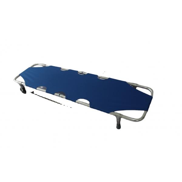 Quality 120CM Portable Ambulance Folding Scoop Stretcher For Rescue Transfer for sale
