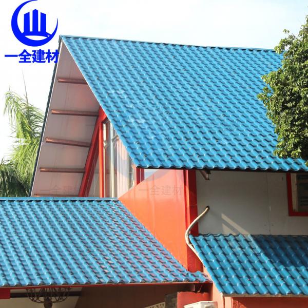 Quality Bamboo ROYAL1040 3.0mm Synthetic Resin Modern Roofing Materials for sale