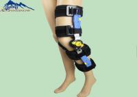 China Black Adjustable Knee Support Band Orthopedic Leg Support For Fracture Rehabilitation factory
