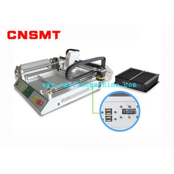 Quality Mini Automatic SMT Pick And Place Machine PCB Assembly CNSMT QIHE TVM802BX 2 HD for sale